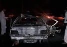 خودروی حامل سوخت قاچاق در محور ریگان-ایرانشهر دو کشته برجای گذاشت