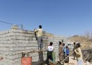 تعمیر و ساخت منازل مردم سیل زده توسط سپاه در حال انجام است