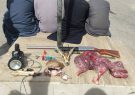 دستگیری شکارچیان غیرمجازیک راس جبیر در شهرستان ریگان