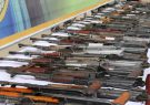 تحویل ۱۶۶ قبضه سلاح و مهمات در ریگان
