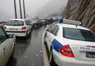 حضور فعال بیش از ۷۰ تیم پلیس راه در محورهای بارانی استان کرمان