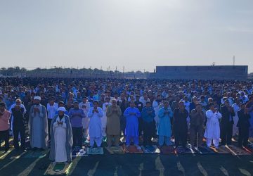 نماز باشکوه عید سعید فطر در شهرستان ریگان